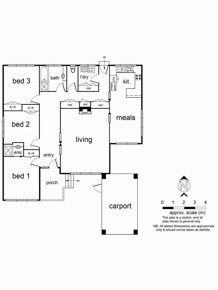 Floorplan of Homely townhouse listing, Address available on request