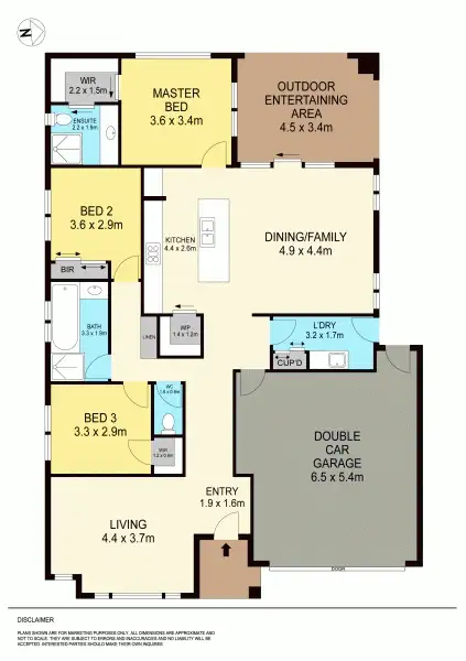 Floorplan of Homely house listing, 11 Monastery Drive, Wendouree VIC 3355
