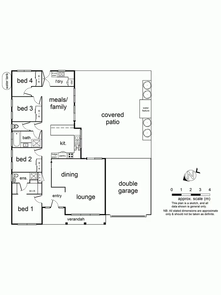 Floorplan of Homely house listing, Address available on request