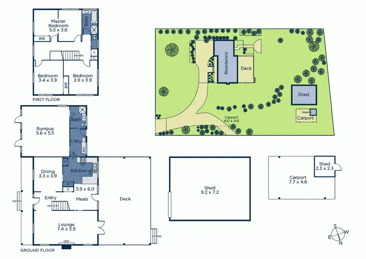Floorplan of Homely house listing, 123-127 Kalinda Road, Ringwood VIC 3134