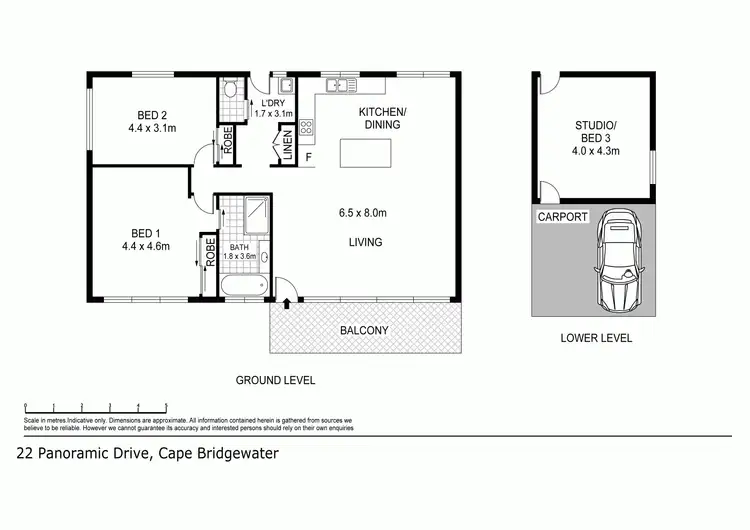 Floorplan of Homely house listing, 20 Panoramic Drive, Cape Bridgewater VIC 3305