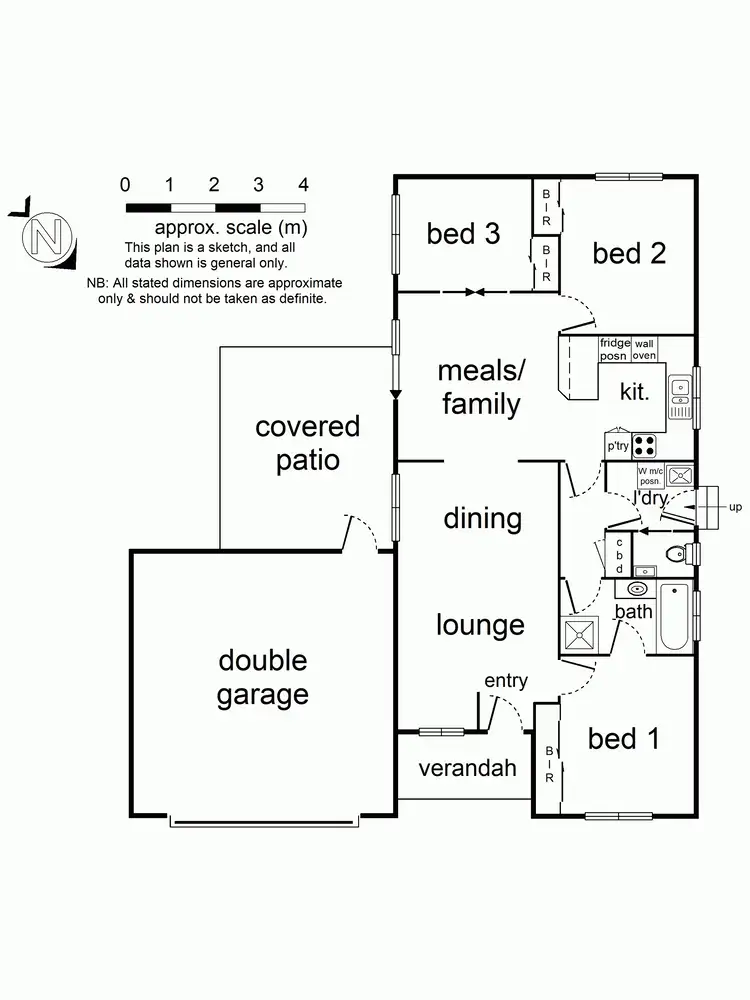 Floorplan of Homely unit listing, Address available on request