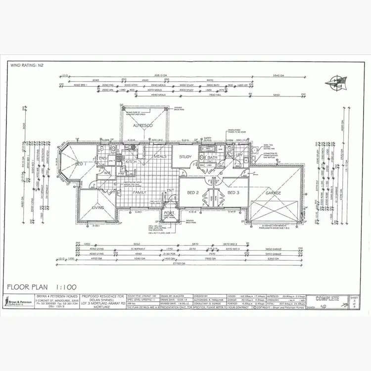 Floorplan of Homely house listing, 140 Boundary Road, Mortlake VIC 3272