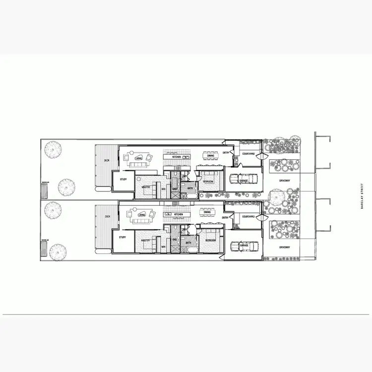 Floorplan of Homely house listing, 16a and 16b Barclay Street, Port Fairy VIC 3284
