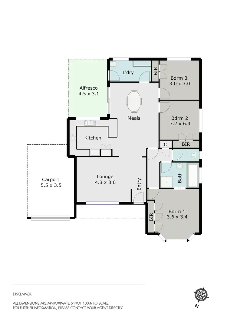 Floorplan of Homely house listing, 10 Parkside Road, Delacombe VIC 3356