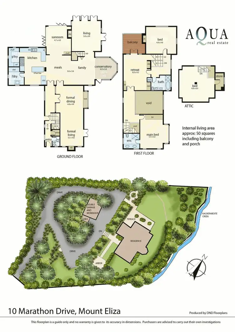 Floorplan of Homely house listing, 10 Marathon Drive, Mount Eliza VIC 3930