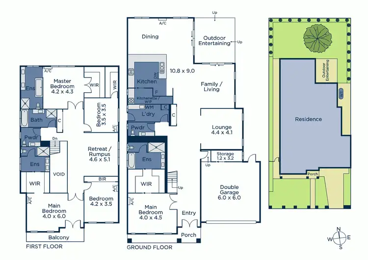 Floorplan of Homely house listing, 4 Cunningham Street, Box Hill VIC 3128