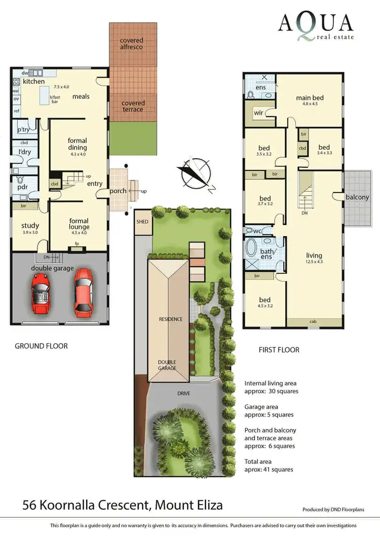 Floorplan of Homely house listing, 56 Koornalla Crescent, Mount Eliza VIC 3930