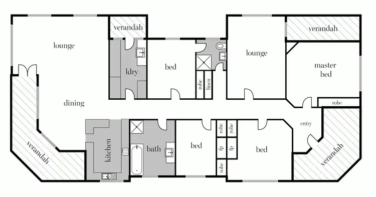 Floorplan of Homely house listing, 17 Talbot Street South, Ballarat Central VIC 3350