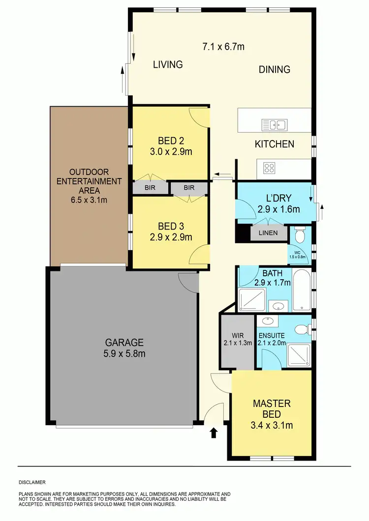 Floorplan of Homely house listing, 83 Macs Street, Creswick VIC 3363