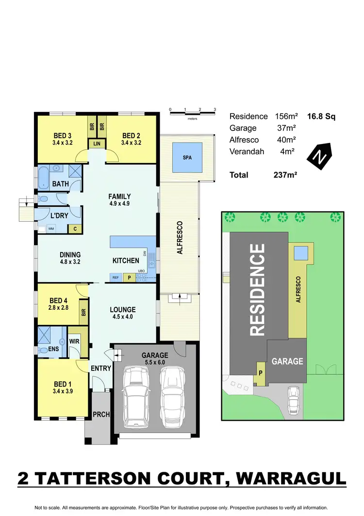 Floorplan of Homely house listing, 2 Tatterson Court, Warragul VIC 3820
