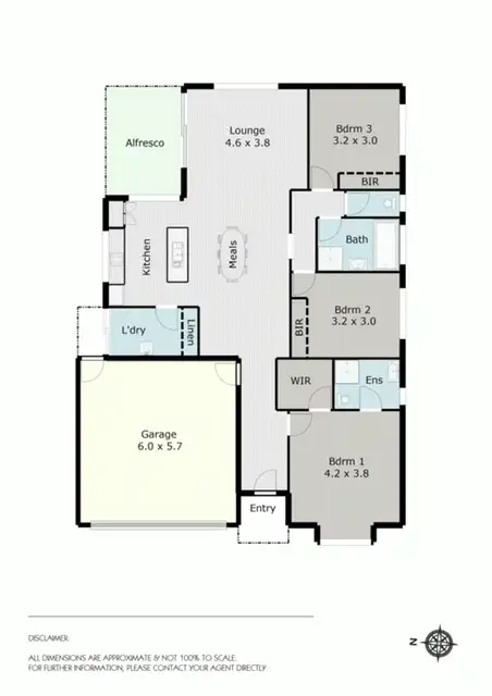 Floorplan of Homely house listing, 407 Tinworth Avenue, Mount Clear VIC 3350