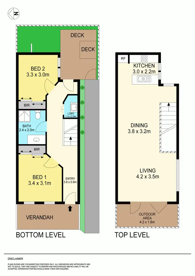 Floorplan of Homely townhouse listing, 9 Wittig Way, Ballarat Central VIC 3350