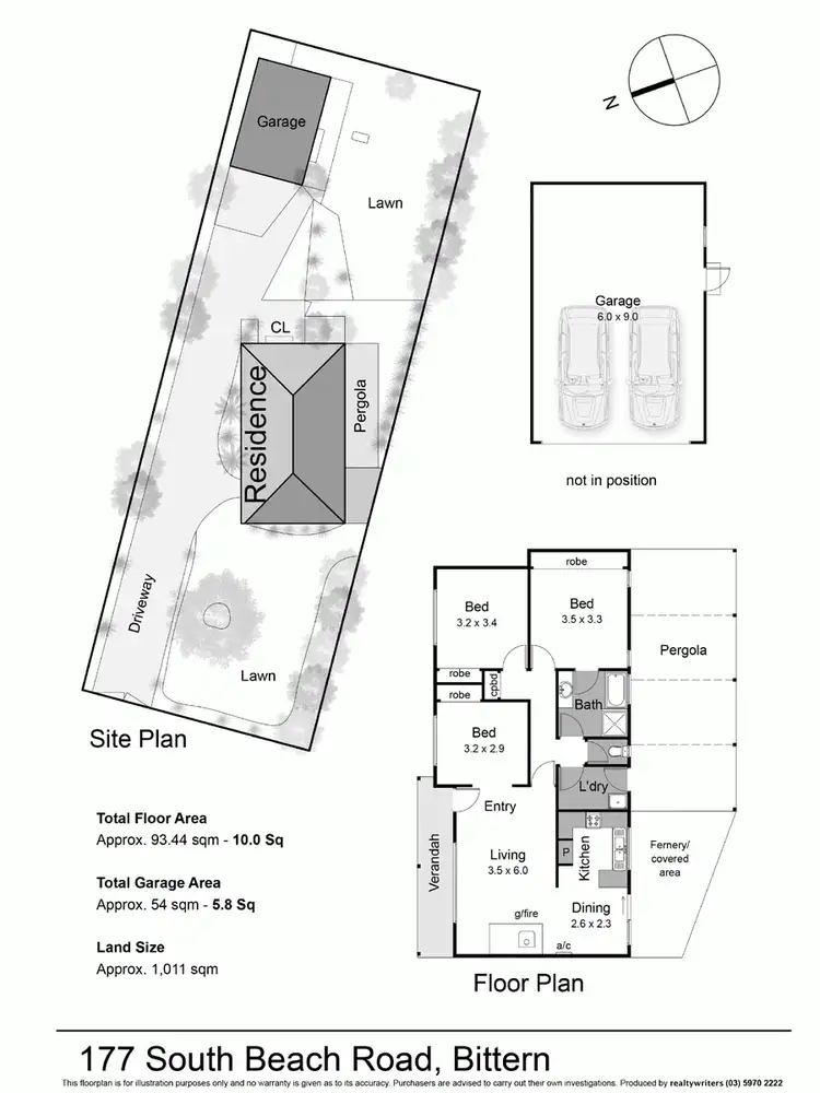 Floorplan of Homely house listing, 177 South Beach Road, Bittern VIC 3918