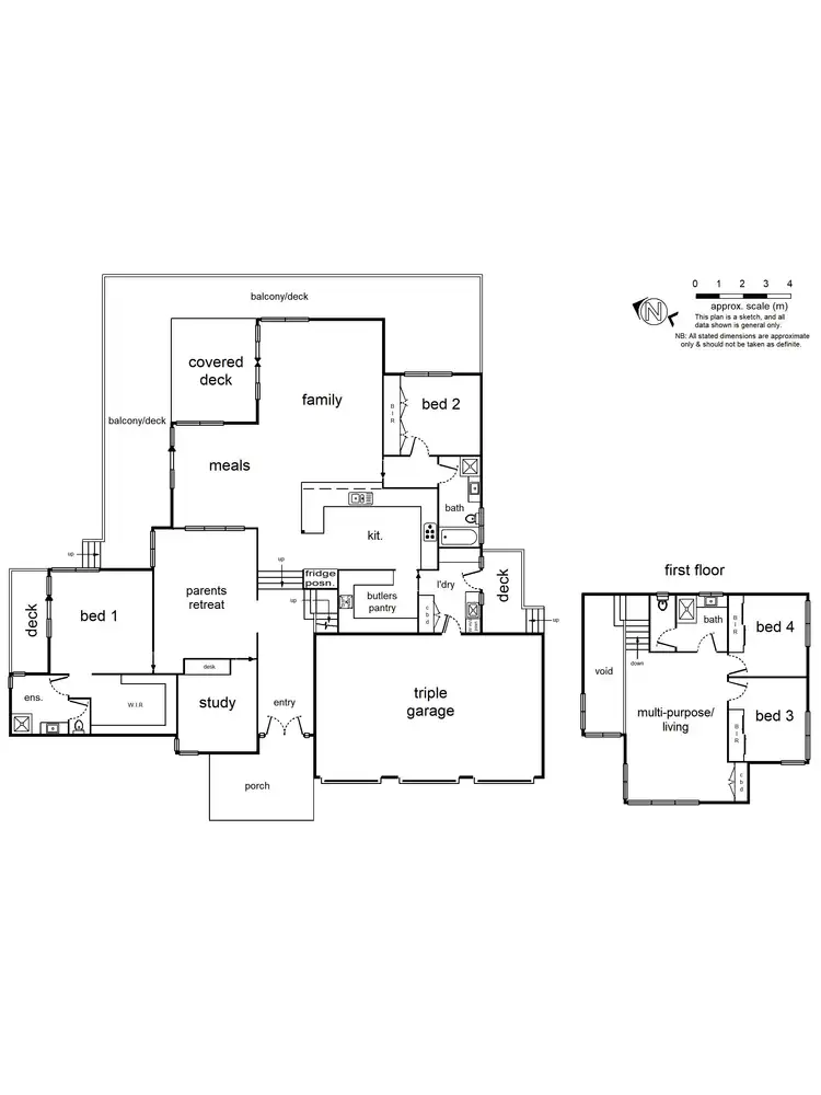 Floorplan of Homely house listing, Address available on request