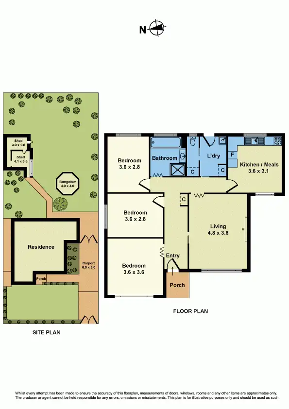 Floorplan of Homely house listing, 108 Chambers Road, Altona North VIC 3025