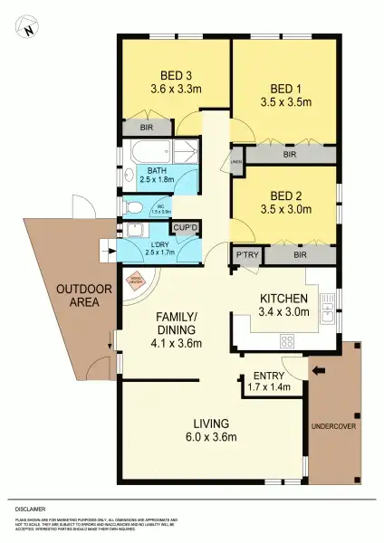 Floorplan of Homely house listing, 4 Romney Street, Wendouree VIC 3355