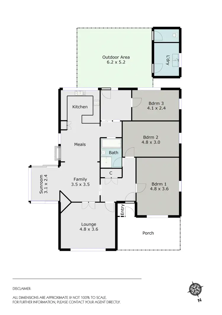 Floorplan of Homely house listing, 21 William Street, Lismore VIC 3324
