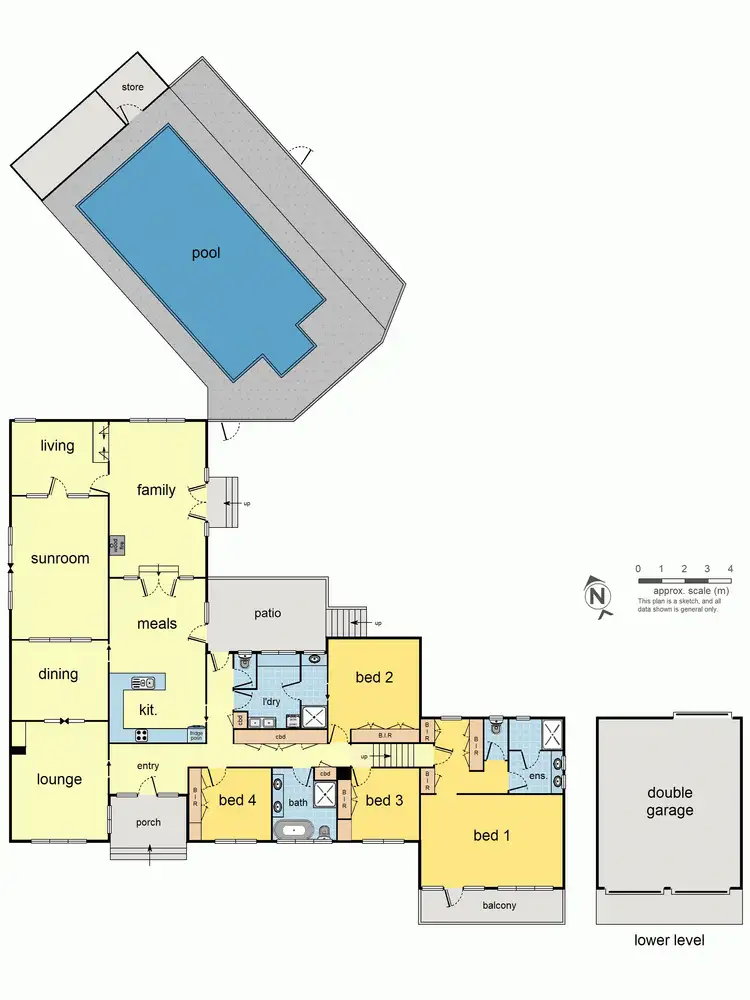 Floorplan of Homely house listing, Address available on request