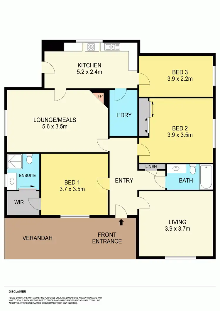 Floorplan of Homely house listing, 618 Eureka Street, Ballarat East VIC 3350