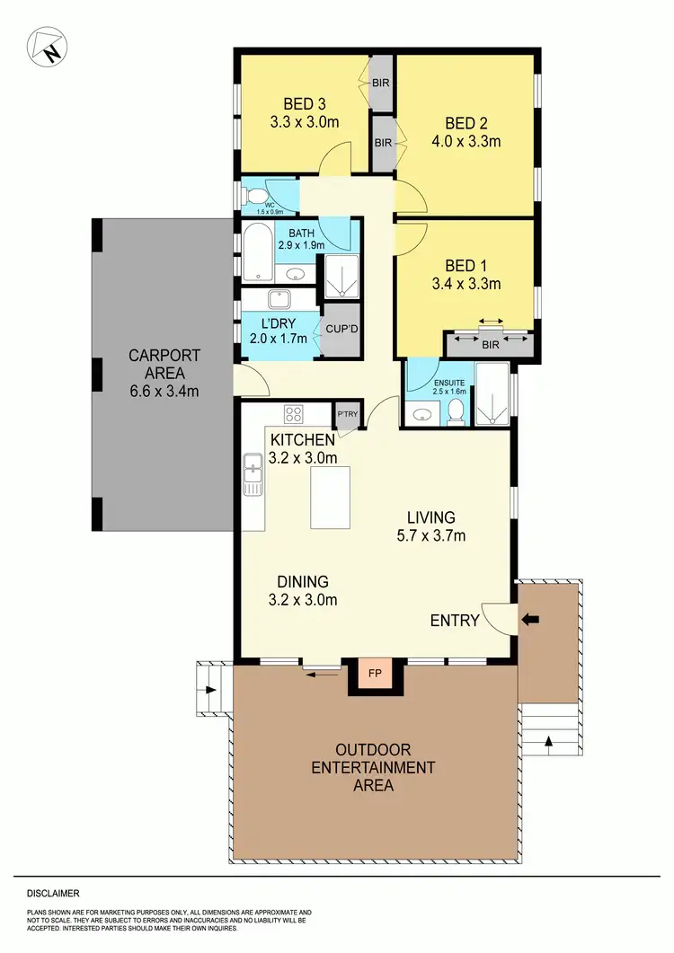 Floorplan of Homely house listing, 10 Ditchfield Road, Brown Hill VIC 3350