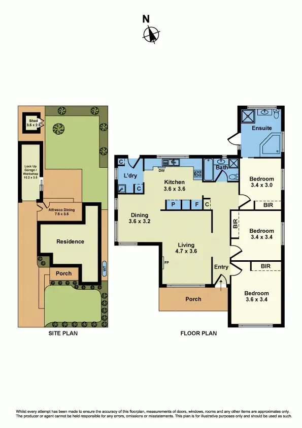 Floorplan of Homely house listing, 22 Susan Street, Albion VIC 3020