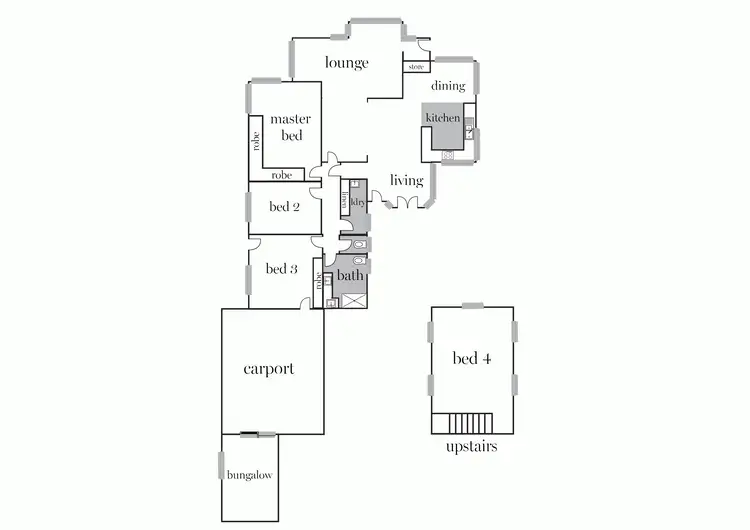Floorplan of Homely house listing, 20 Errard Street North, Ballarat Central VIC 3350