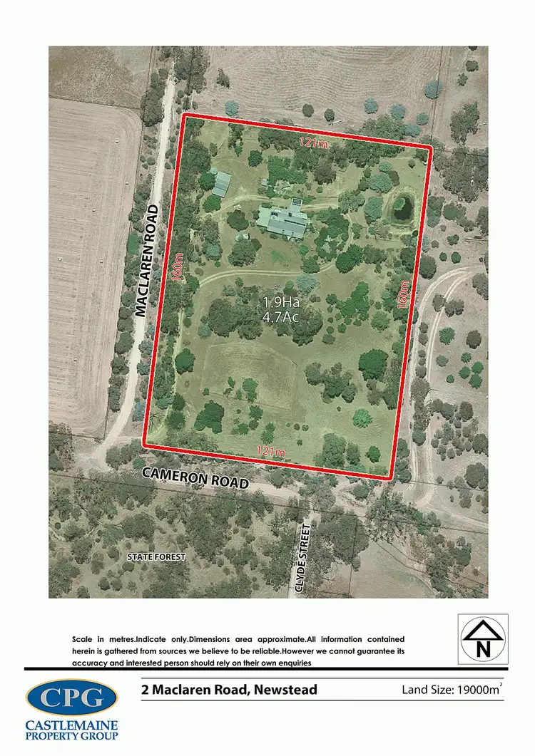 Floorplan of Homely house listing, 2 Maclaren Road, Newstead VIC 3462