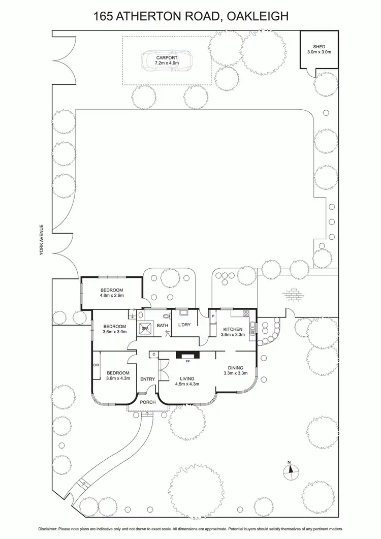 Floorplan of Homely house listing, 165 Atherton Road, Oakleigh VIC 3166