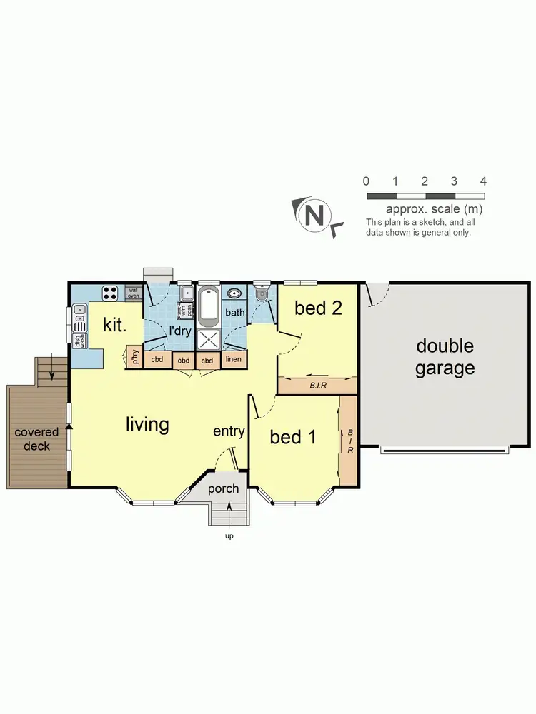 Floorplan of Homely unit listing, Address available on request