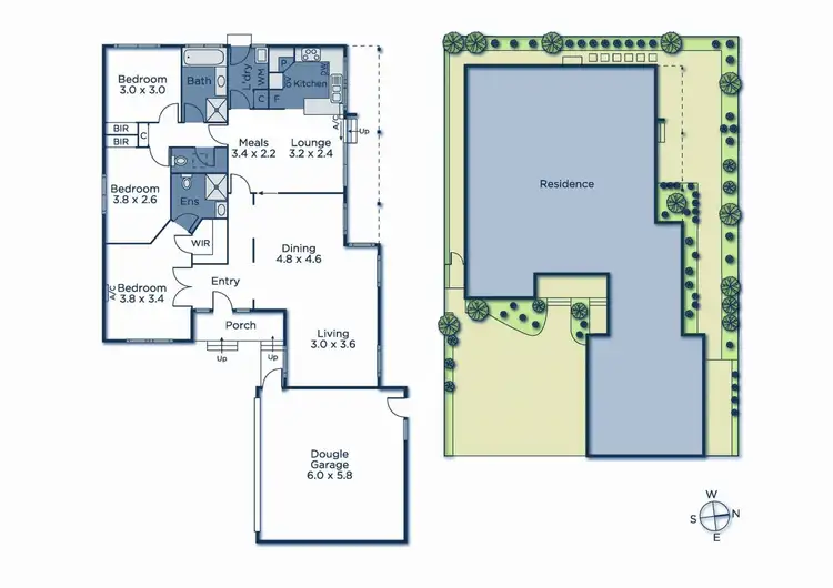 Floorplan of Homely unit listing, 2/59 Talbot Avenue, Balwyn VIC 3103