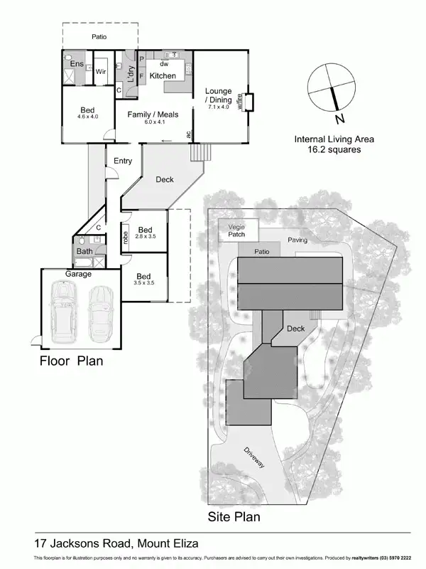 Floorplan of Homely house listing, 17 Jacksons Road, Mount Eliza VIC 3930