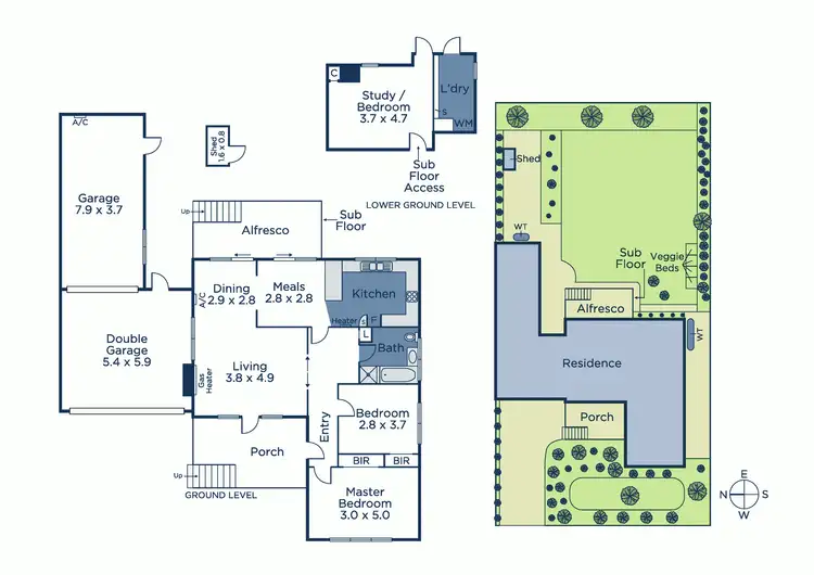Floorplan of Homely house listing, 3 Chasta Crescent, Mitcham VIC 3132