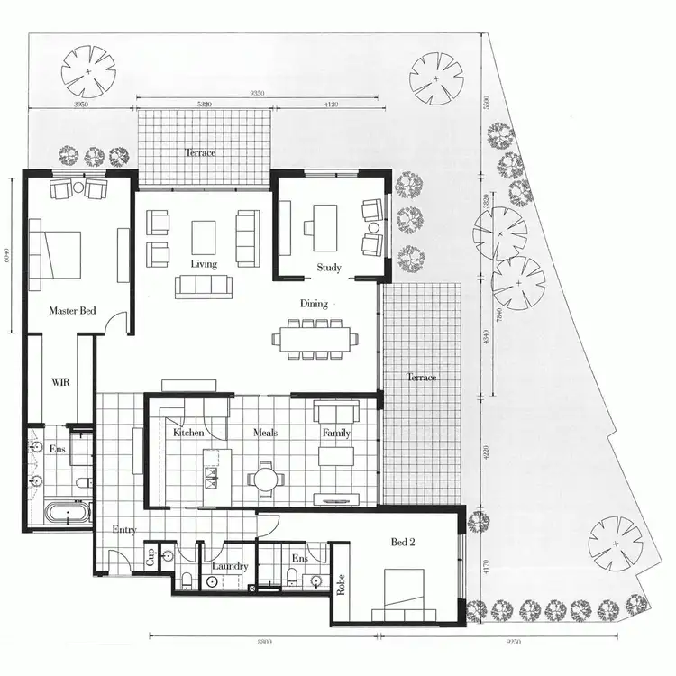Floorplan of Homely apartment listing, 6/57 Orrong Crescent, Caulfield North VIC 3161