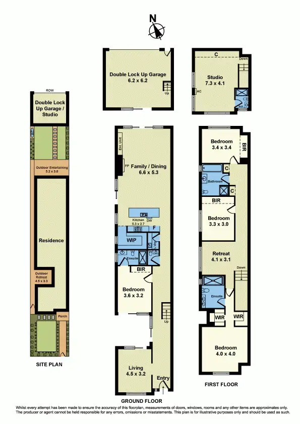 Floorplan of Homely house listing, 75 Schutt Street, Newport VIC 3015