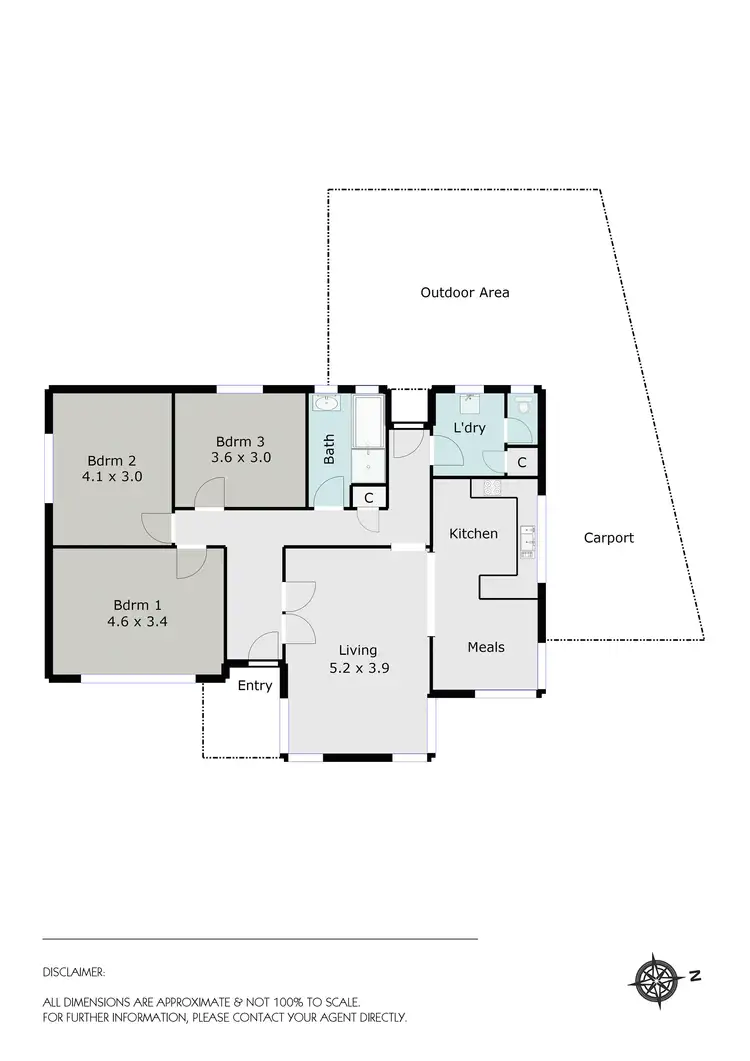 Floorplan of Homely house listing, 23 Ercil Street, Wendouree VIC 3355