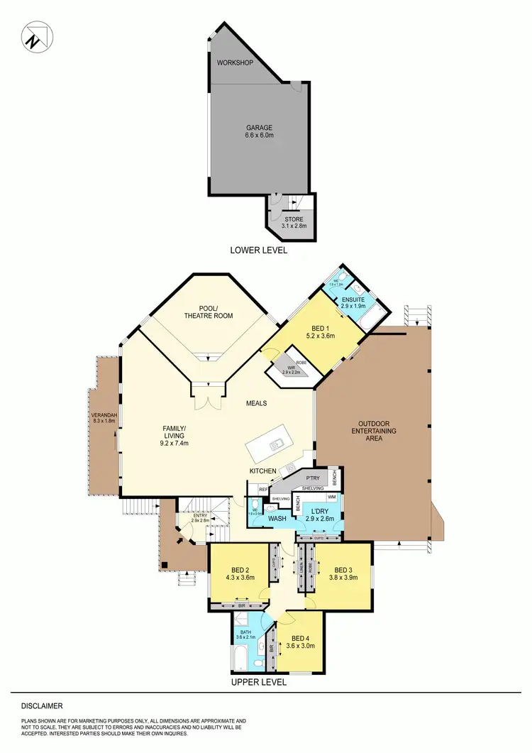 Floorplan of Homely house listing, 43 Waranga Street, Nerrina VIC 3350