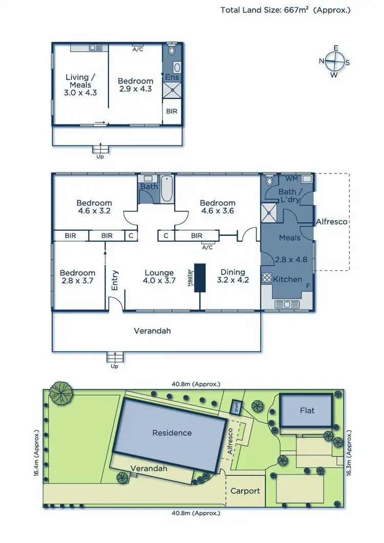 Floorplan of Homely house listing, 18 Hodgson Street, Mitcham VIC 3132