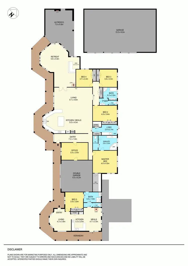 Floorplan of Homely house listing, 3 Sugargum Close, Invermay VIC 3352
