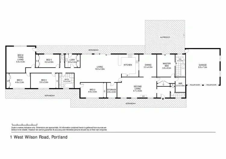 Floorplan of Homely house listing, 1 WEST WILSONS Road, Portland VIC 3305