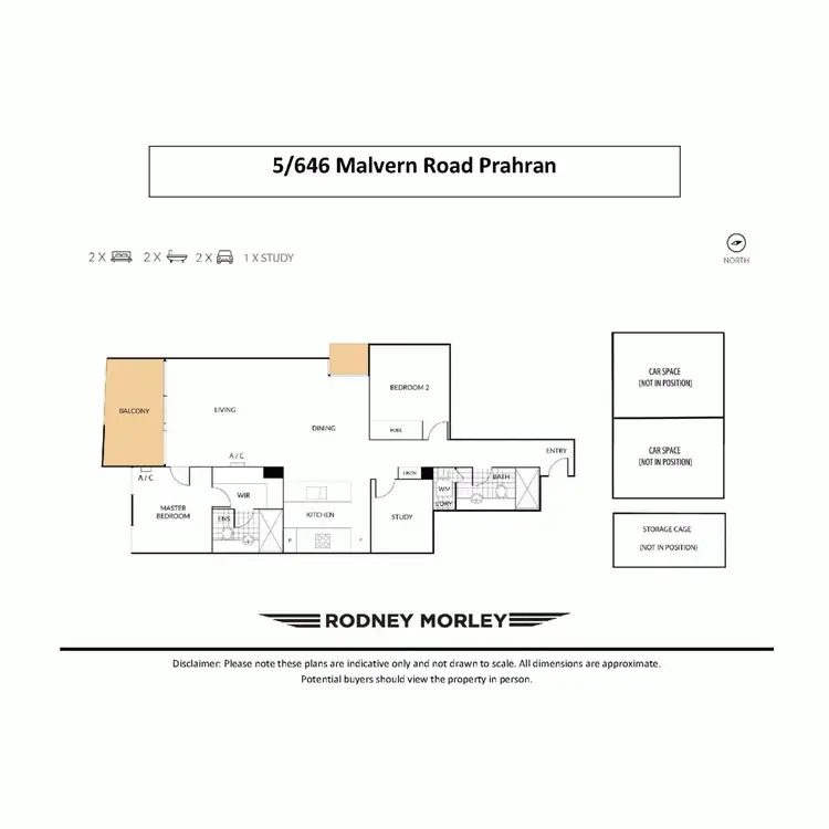 Floorplan of Homely apartment listing, 5/646 Malvern Road, Prahran VIC 3181