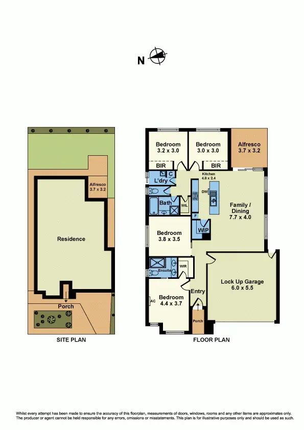 Floorplan of Homely house listing, 77 Lansdowne Parade, Tarneit VIC 3029