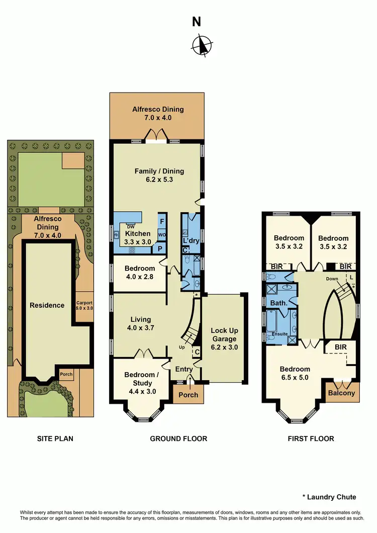Floorplan of Homely house listing, 16 Paas Place, Williamstown VIC 3016