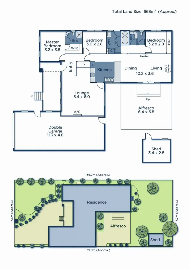 Floorplan of Homely house listing, 83 Wallace Road, Wantirna South VIC 3152