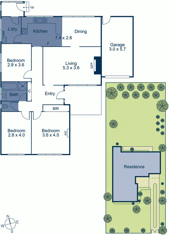 Floorplan of Homely house listing, 7 Bond Avenue, Blackburn South VIC 3130