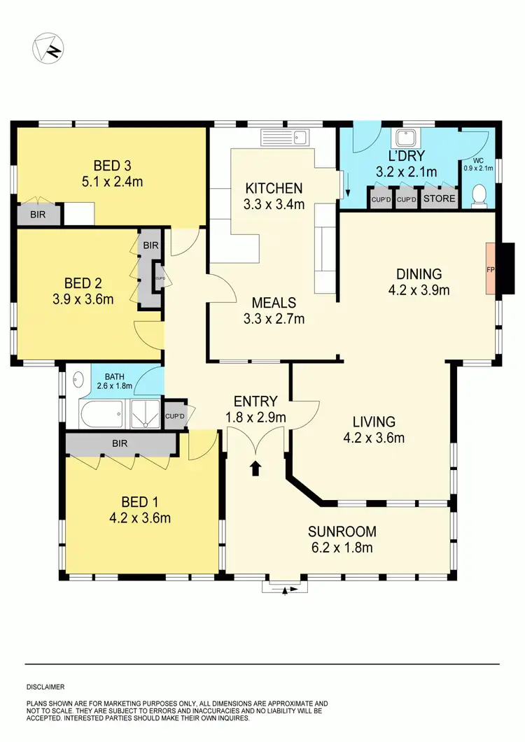 Floorplan of Homely house listing, 717 Talbot Street South, Ballarat VIC 3350