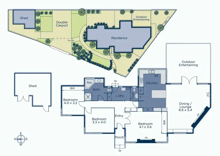 Floorplan of Homely house listing, 4 Haig Street, Box Hill South VIC 3128