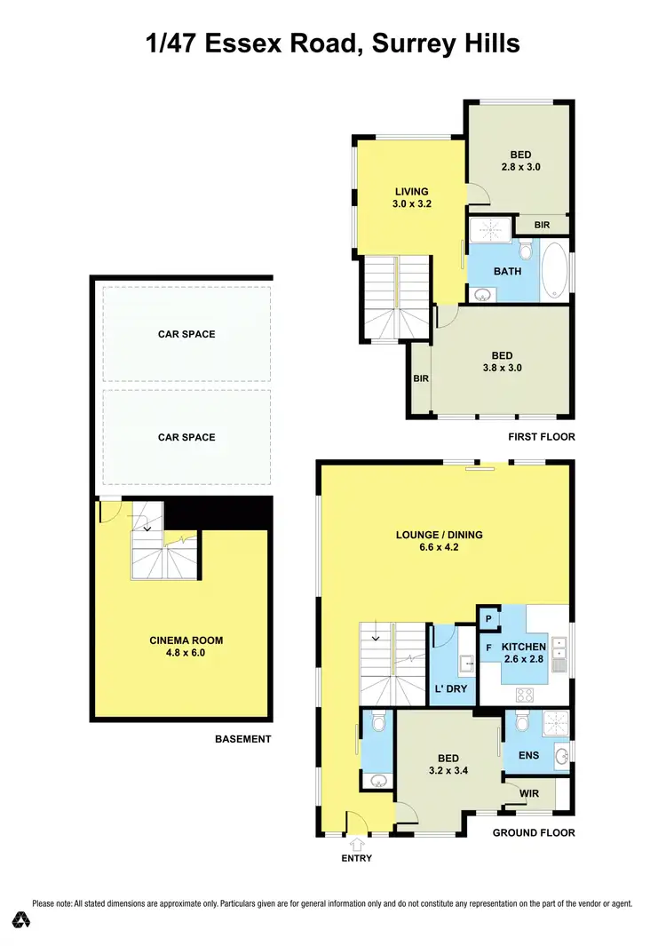 Floorplan of Homely house listing, 1/47 Essex Road, Surrey Hills VIC 3127