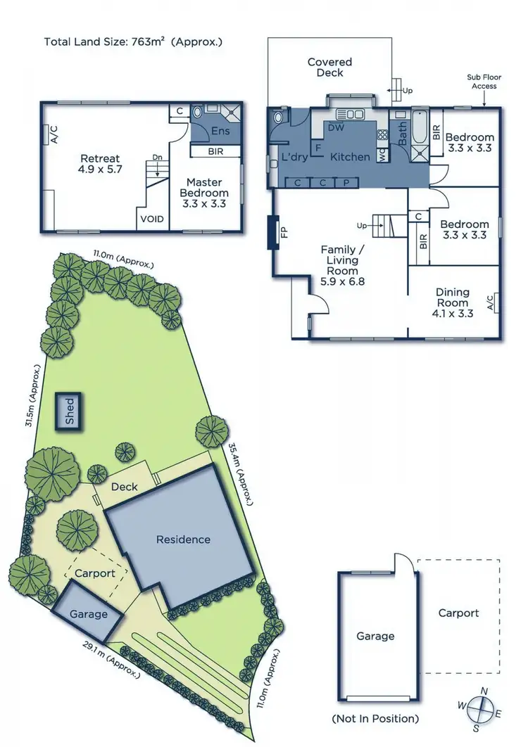 Floorplan of Homely house listing, 10 Fairlane Court, Blackburn North VIC 3130