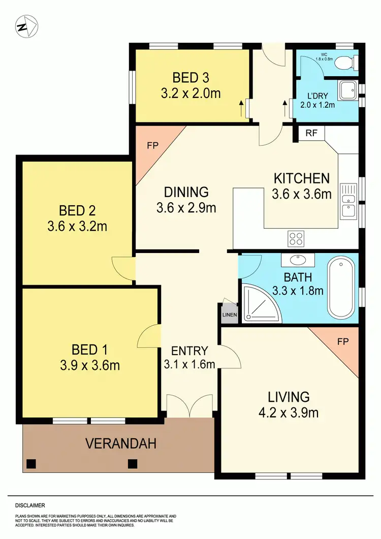 Floorplan of Homely house listing, 318 Ripon Street South, Ballarat Central VIC 3350